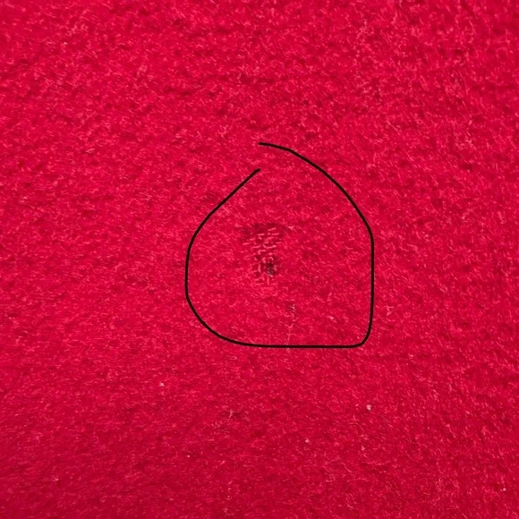 Red LL Bean Lambswool Thinsulate Coat 12P Petite Winter‎ Quiet Luxury Vintage - Picture 3 of 12